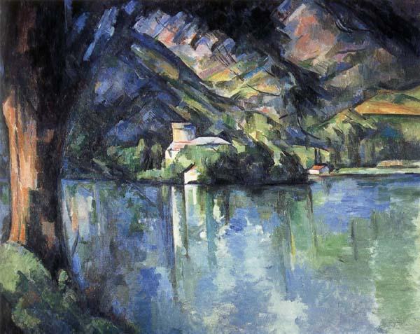 Paul Cezanne Le Lac d'Annecy oil painting picture